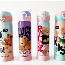 Lot Imported Bear 500ml Children Bottle - Random Colors