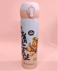 Lot Imported Bear 500ml Children Bottle - Random Colors