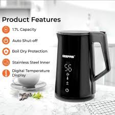 Geepas Digital Electric Kettle GK38051