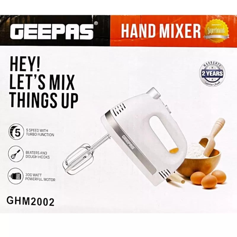 Geepas Hand Mixer GHM2002