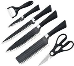 LOT IMPORTED 6 PC SHARP KNIVES