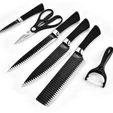 LOT IMPORTED 6 PC SHARP KNIVES