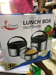 Lot Imported 3 Piece Lunch Box Set