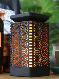 Lot Imported Garden Solar Flame Light