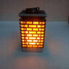 Lot Imported Garden Solar Flame Light