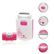 Lot Imported Rozia 2 in 1 Pink Epilator Set - HB6001