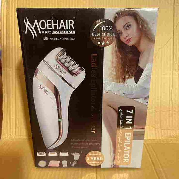 MOEHAIR 7-in-1 Rechargeable Ladies Epilator & Shaver