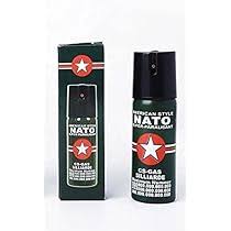 German Lot Imported Self Defence Nato Pepper Spray