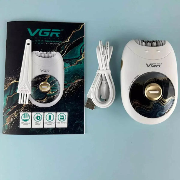 Amazon Lot Imported VGR Lady Epilator V-706